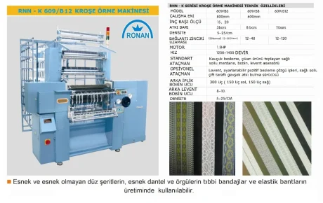 KROŞE ÖRME MAKİNESİ