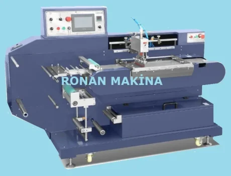 SERİGRAF TEK RENK TEKSTİL ETİKET BASKI MAKİNESİ